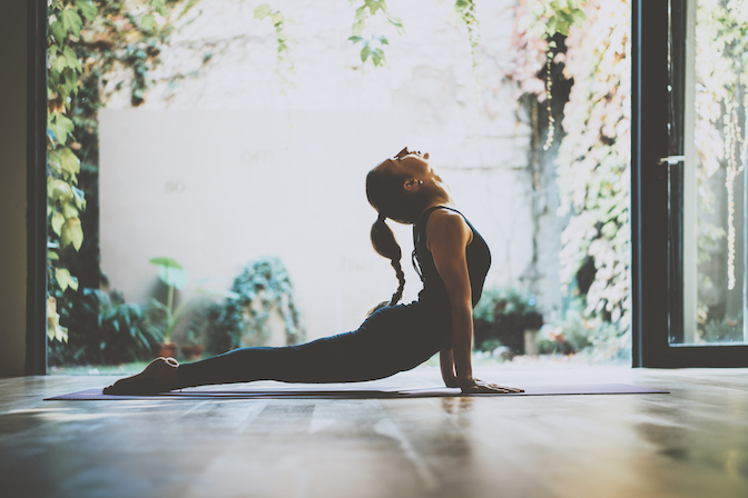entspanntes Yoga zum besser schlafen