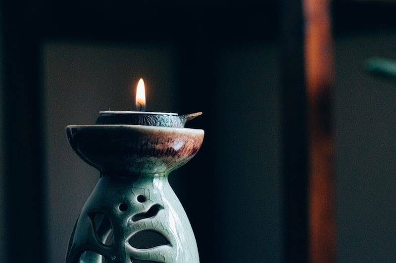 Candle to meditate