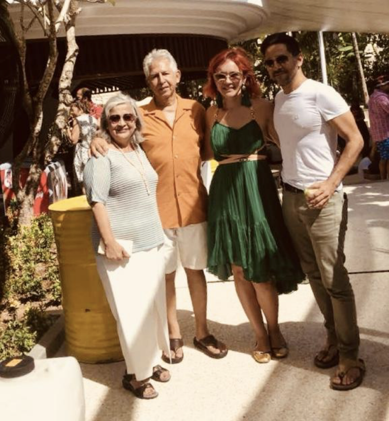 Vishen and his family