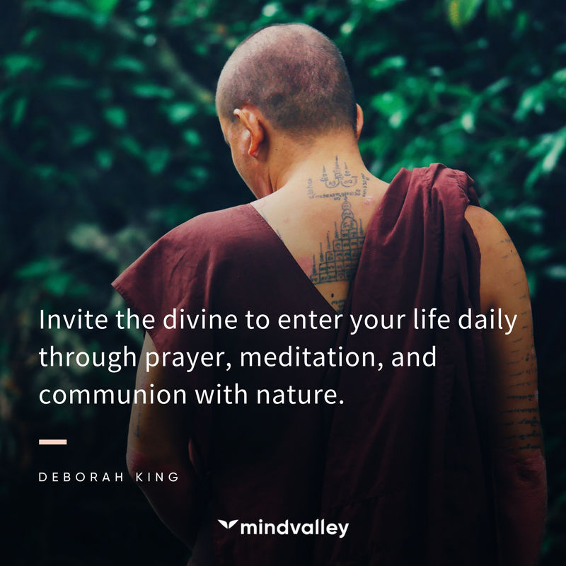 14. Invite the divine through rituals