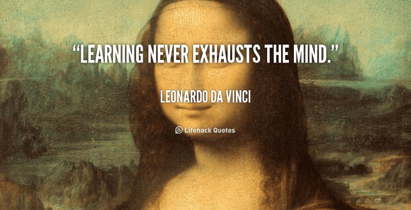 Leonardo da Vinci Encouraging Quotes