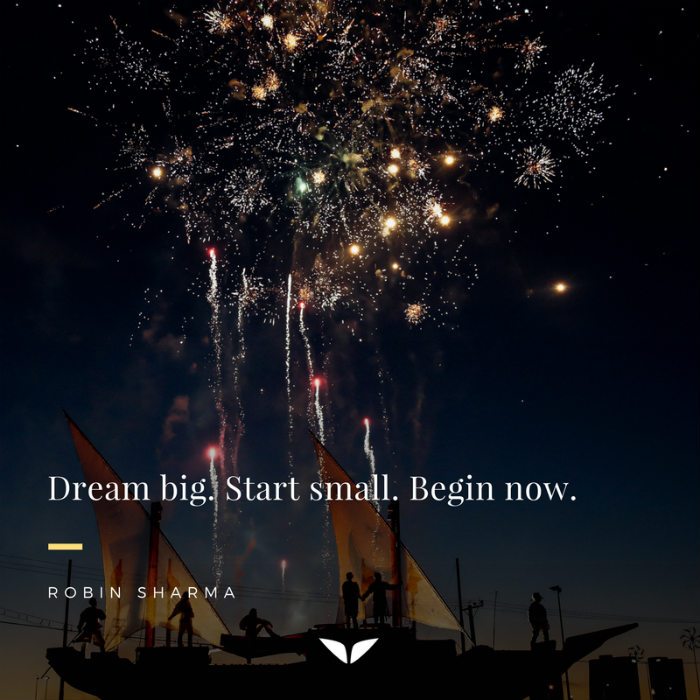 Begin Now Robin Sharma