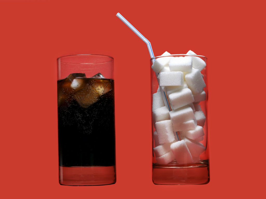 coca cola and sugar comparison