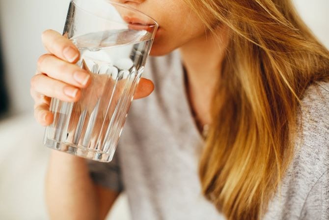 Up your water intake Up your water intake
