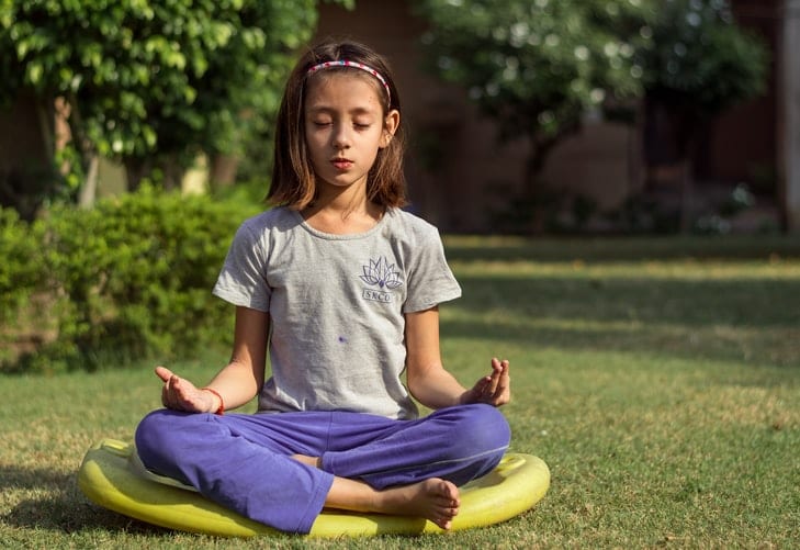 Mindfulness meditation kid