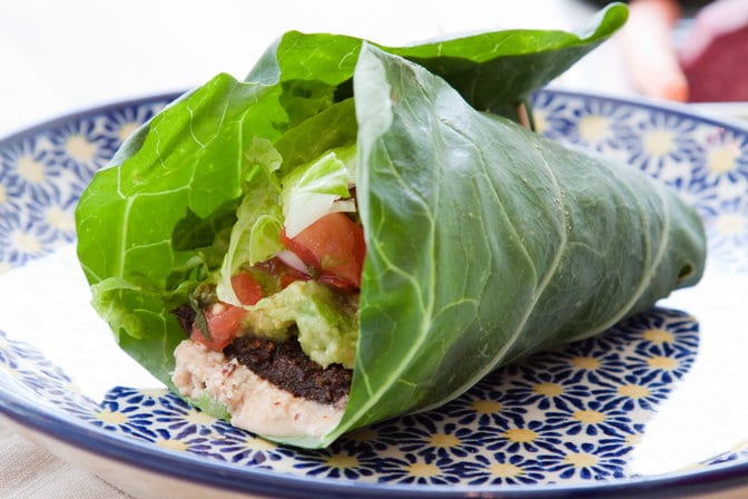 Vegetable snack wraps