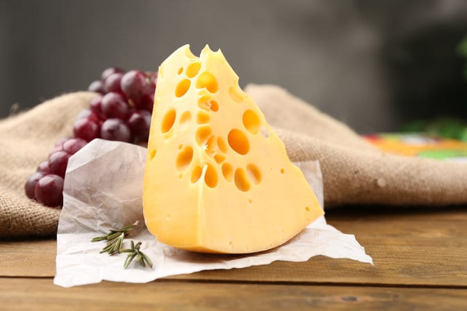 Swiss cheese Swiss cheese