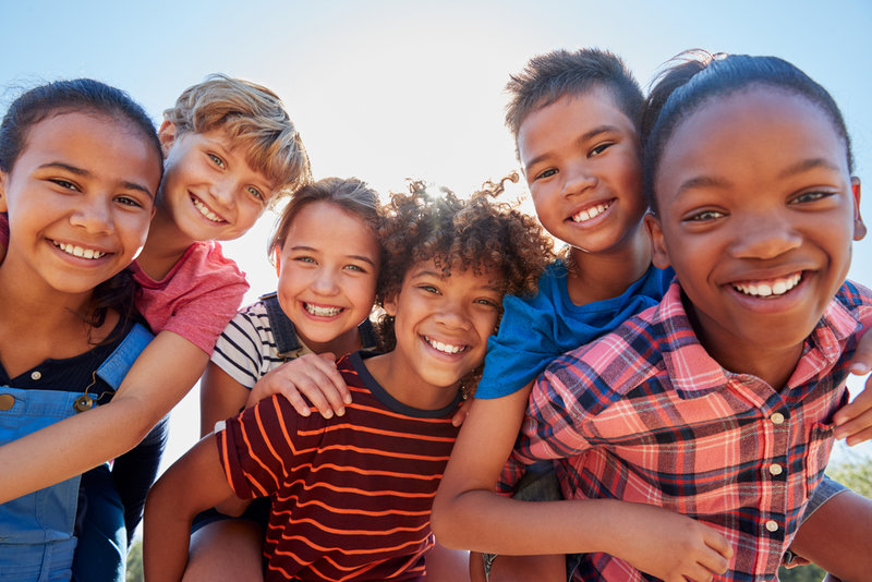 happy children
